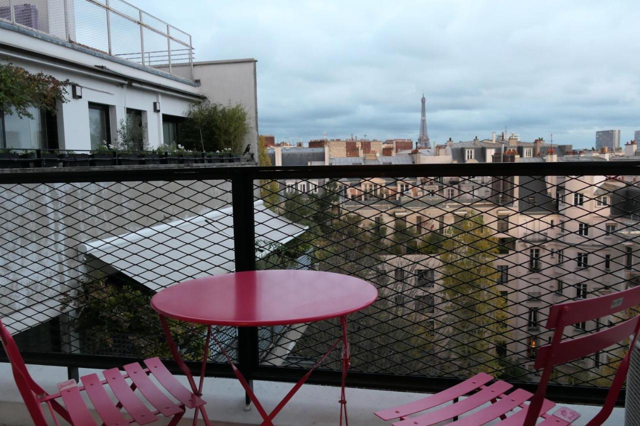 Eiffel Tower Studio Lacoste Paříž Exteriér fotografie